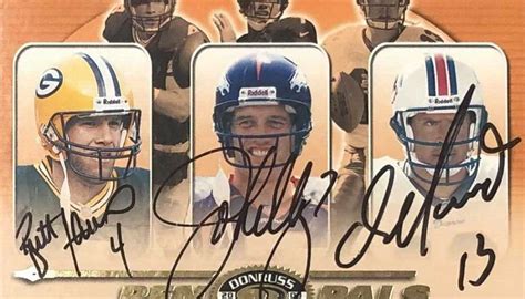 7 Greatest Football Card Autograph Sets Of All Time