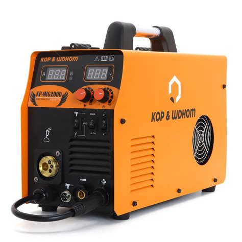 Buy MIG Welder Machine 200AMP 4 In 1 Welder 110V 220V Flux Core Less