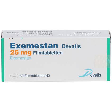 Exemestan Devatis 25 Mg 60 St Mit Dem E Rezept Kaufen Shop Apotheke