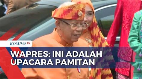 HUT Ke 79 RI Di Istana Merdeka Ma Ruf Amin Sebut Upacara Pamitan