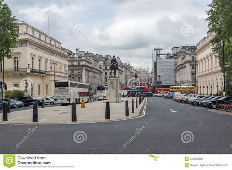 Edward Vii Memorial Statue In City Of London England Great Britain
