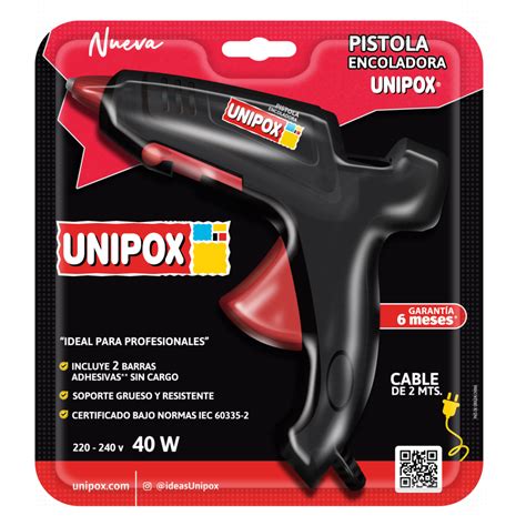 Pistola Encoladora Hotmelt Unipox 40 Watts Poxipol Store