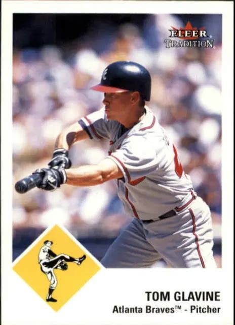 Carte De Baseball Fleer Tradition Atlanta Braves Tom Glavine