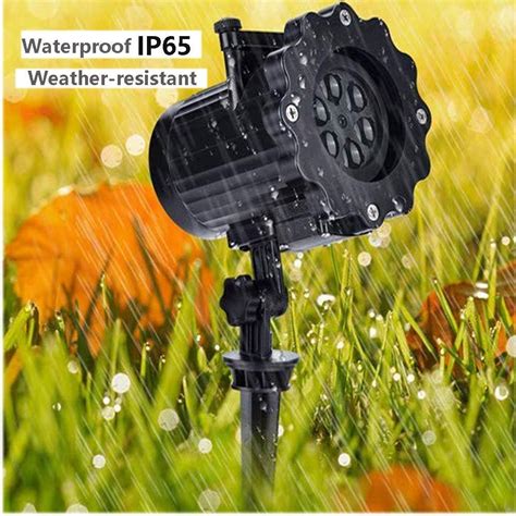 GQQG Christmas Projector Lights Outdoor Indoor Waterproof IP65 Holiday ...