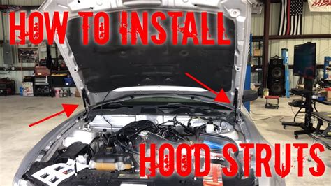 How To Install Hood Struts Dodge Ram