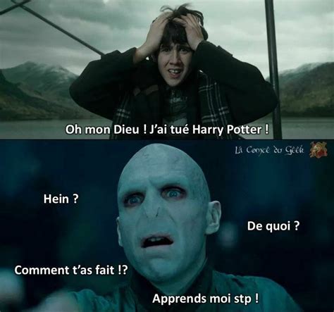 Épinglé par me sur Blague Blagues happy potter Harry potter drôle