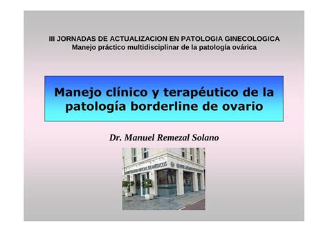 PDF Manejo clínico y terapéutico de la patología borderline pdf