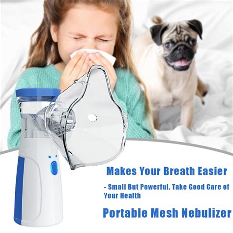 Dr Portable Mesh Nebulizer Handheld Asthma Inhaler Ultrasonic Spray