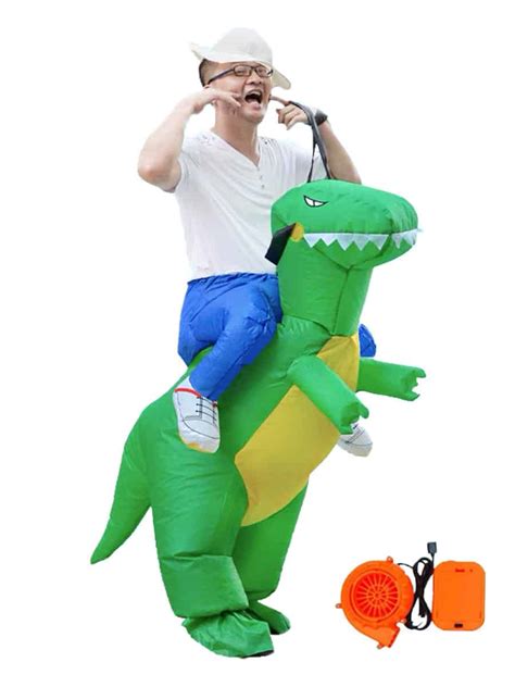 Green T Rex Inflatable • Costume Shop Singapore