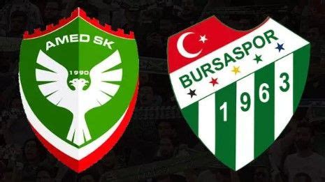 Amed Sportif Bursaspor maçı ne zaman Saat kaçta Hangi kanalda