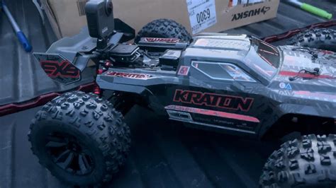 Arrma Kraton S Exb V First Run Youtube