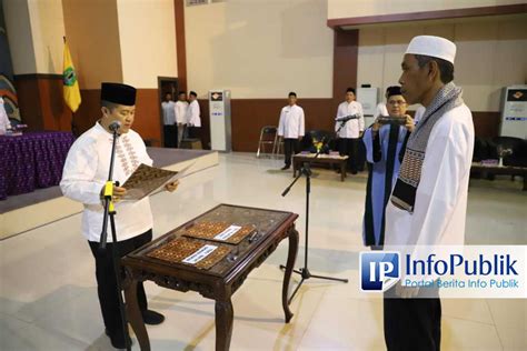 InfoPublik Lantik Dewan Hakim MTQ Ke 49 Pj Bupati HSU Minta Agar