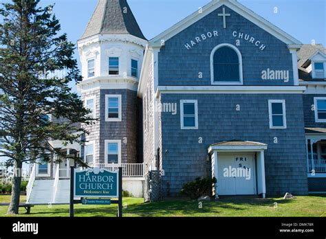 The Harbor Church In Old Harbor On Block Island Rhode Island Usa A