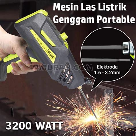 Jual Mesin Las Listrik Genggam 3200 Watt Portable 220V | Shopee Indonesia