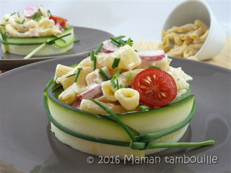 Salade de pâtes au beaufort Maman Tambouille