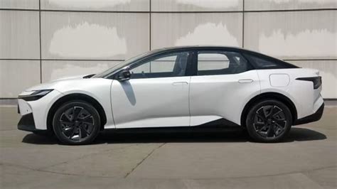 Toyota Bz Electric Sedan Photos Leak Online Arenaev