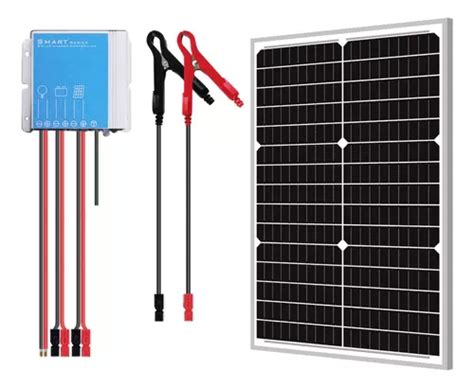 Newpowa Panel Solar Monocristalino De 30 Vatios De 12 V Modu Envío gratis