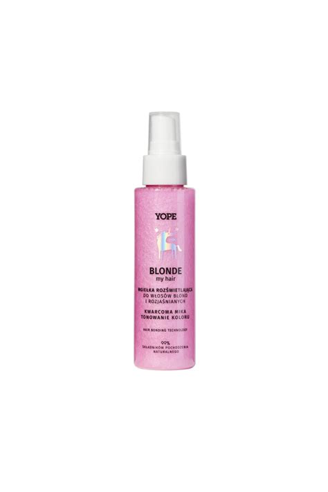 Yope Blonde My Hair Mgiełka Rozświetlająca Do Włosów Kwarc 100ml