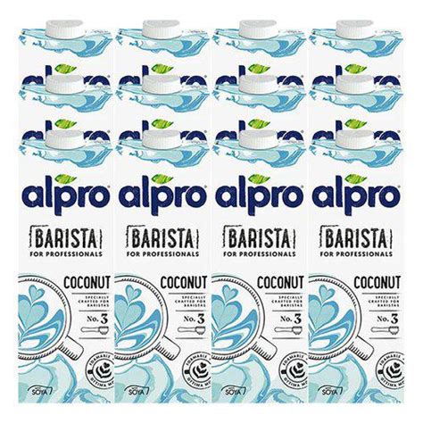 Alpro Barista For Professionals Coconut Milk Litre Nwt Milk