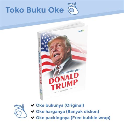 Jual Buku Biografi Tokoh Jatuh Bangun Donald Trump Shopee Indonesia