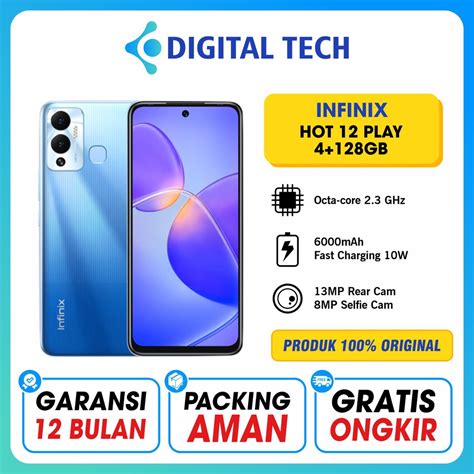 Jual Infinix Hot Play Gb Gb Garansi Resmi Tahun