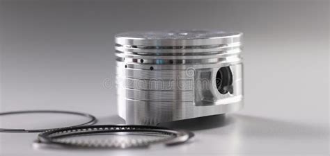 Forcer And Piston Rings Internal Combustion Engine Stock Photo Image