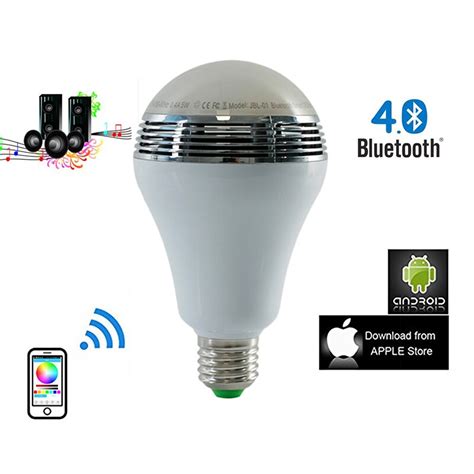 Wifi Smart Rgb E Lamp Bluetooth Audio Speakers Lamp Dimbare Led