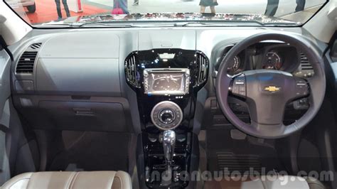 Chevrolet Trailblazer Urban Package Showcased Dashboard At The 2015