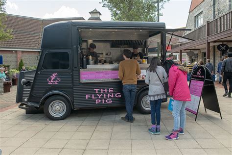 4 New Food Trucks Open In Clarks Village Shopping Outlet Street