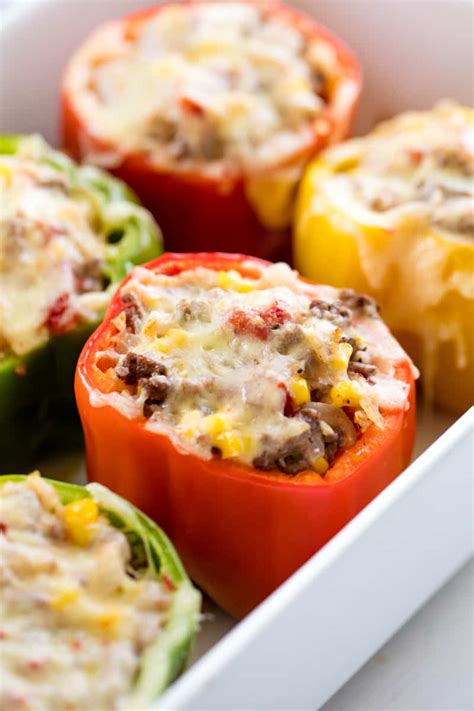 The Most Satisfying Stuffed Peppers Ground Beef Easy Recipes To Make At Home