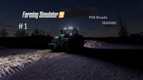 FARMING SIMULATOR 19 TIMELAPSE PGR BRUZDA W Seasons CULTIVATING