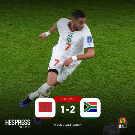 Hespress English On Twitter The Moroccan National Team Lost Its Match