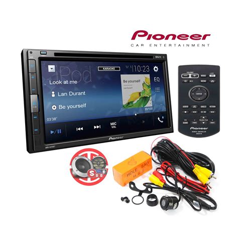 Jual Pioneer AVH A315BT Double Din DVD Bluetooth Plus Kamera Mundur HD