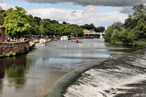 A View Of The River Dee At Chester Stock Photo At Vecteezy