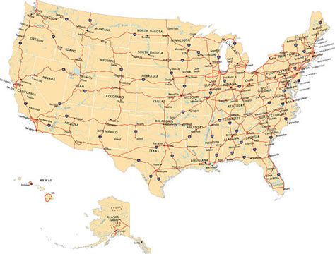 usa map  states  capitals