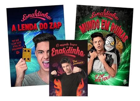 Livro Enaldinho A Lenda Do Zap Carta Exclusiva Off