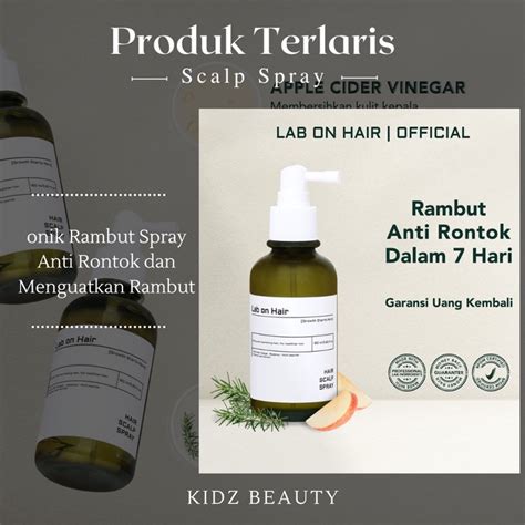 Jual Lab On Hair Scalp Tonik Rambut Anti Rontok Dan Ketombe Spray 160