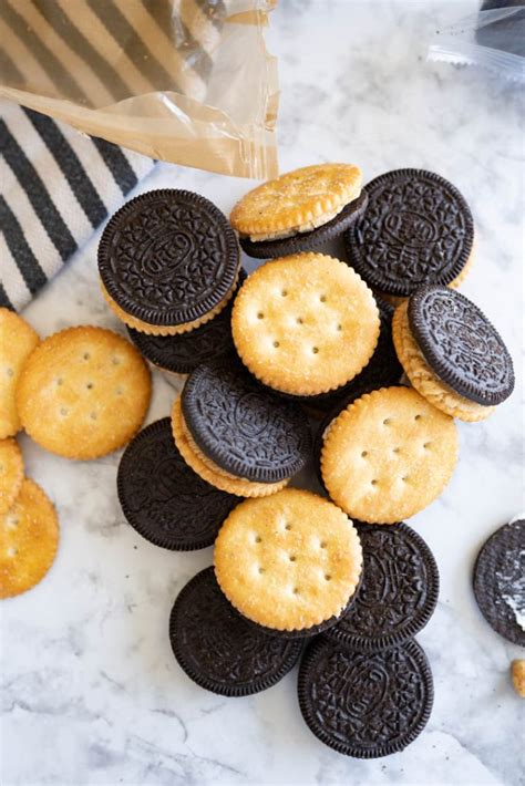 Oreo Cookies Ritz Crackers Cookies For Days