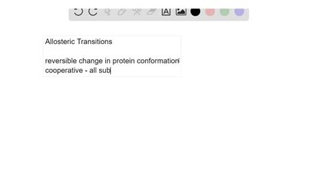 SOLVED Enzymes That Undergo Cooperative Allosteric Transitions