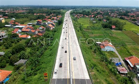 Puncak Arus Balik Jalan Tol Antara Foto