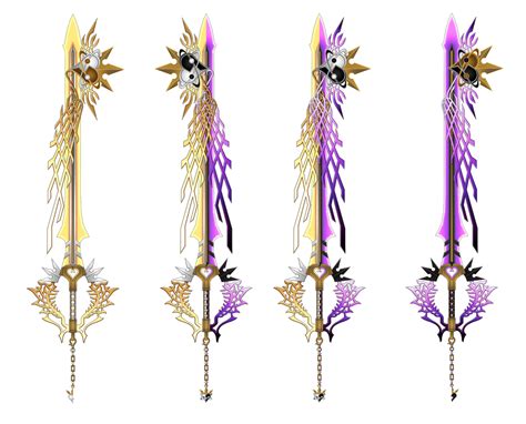 Keyblade Mk Iv Equilibrium All Versions By Nexiankeybladeforge On