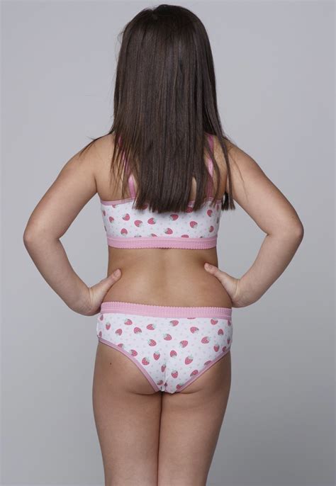 Conjunto Infantil Vekyo Lingerie Menina Moça Rosa Compre Agora