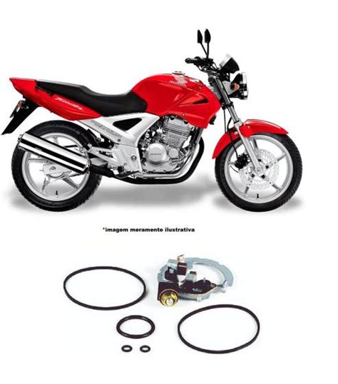 Escova Motor Arranque Partida Honda Cbx 250 Twister Magnetro