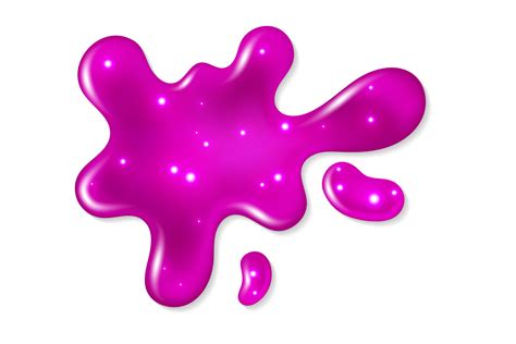 Artistic Splash Girlish Glitter Slime D Graphic By Yummybuum · Creative Fabrica