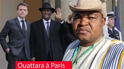 Seydou Oumar Traoré Les dessous du voyage d Alassane Ouattara à Paris