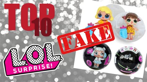 Top 10 Fake Lol Surprise Doll Funniest And Most Outrageous Fakes Youtube