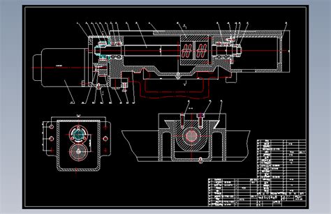 Ck6140数控机床横向及纵向进给系统设计含cad图纸说明 Xy进向cadautocad 2007模型图纸下载 懒石网