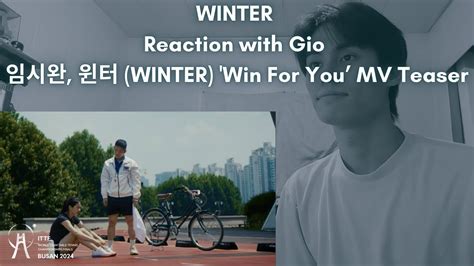 Winter Aespa Reaction With Gio Winter Win For You Mv