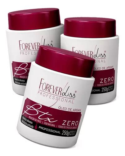 Forever Liss Botox Capilar Argan Oil G Zero Mercadolivre