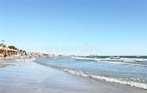 Mamaia beach - Romania stock image. Image of beach, coastline - 54761213